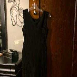 Black cocktail dress